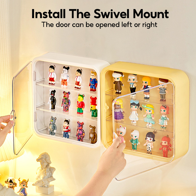SG Local- Blind Box Display Cabinet Wall Hanging Accessories Seamless ...