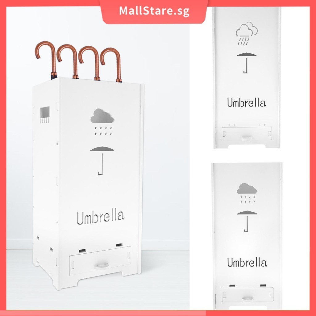 Umbrella Stand Rack PVC Umbrella Holder Freestanding Umbrella Stand ...