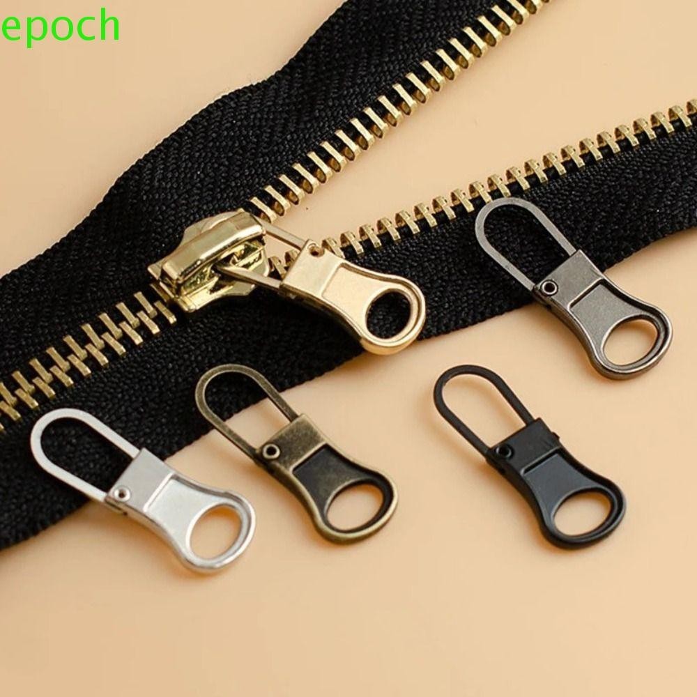 EPOCH 8/10/12/20Pcs Zipper Pull Replacement, Practical Metal Zipper Tab Slider Pullers, Zipper