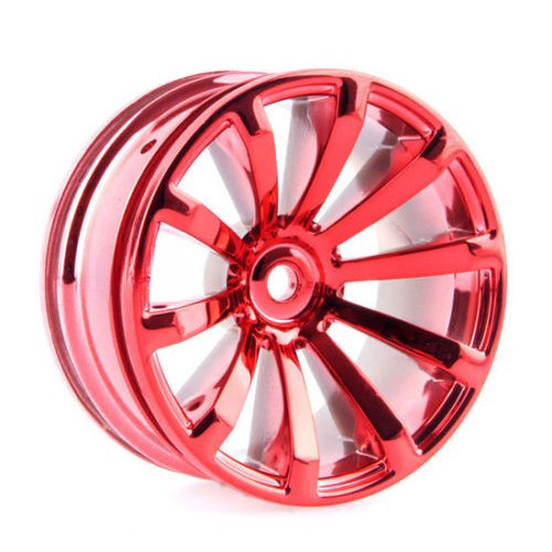 RC 4pcs Wheels Plastic Rims offset 6mm Fit HSP HPI 1:10 On-Road Car ...