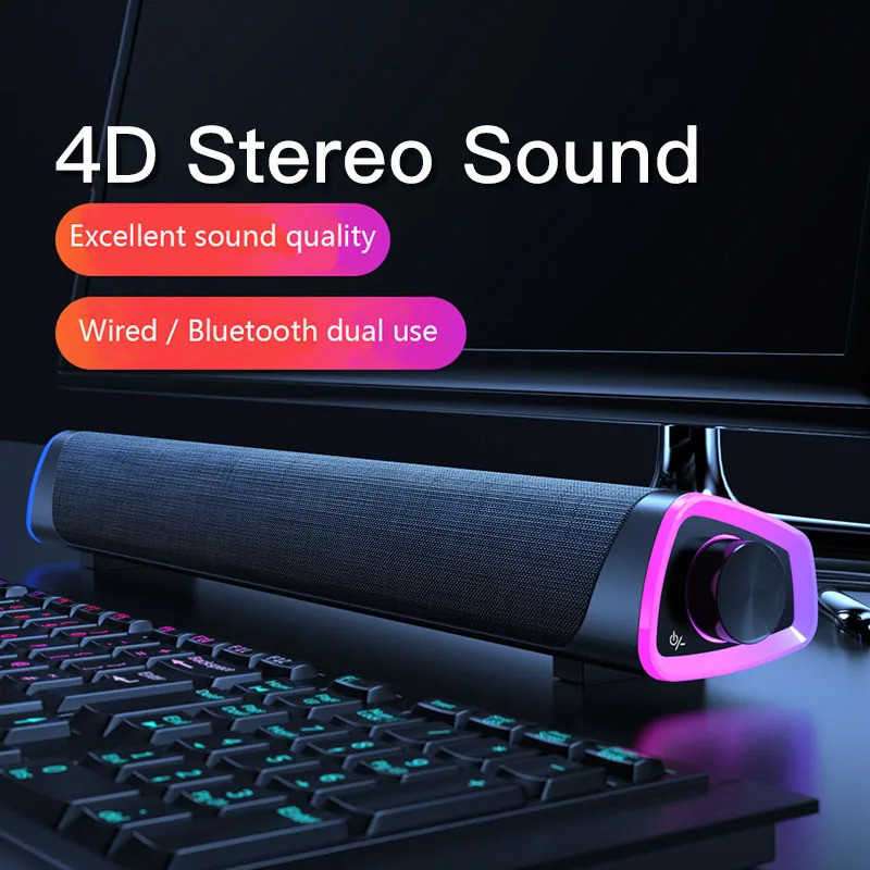 4D Soundbar top Bluetooth Speaker