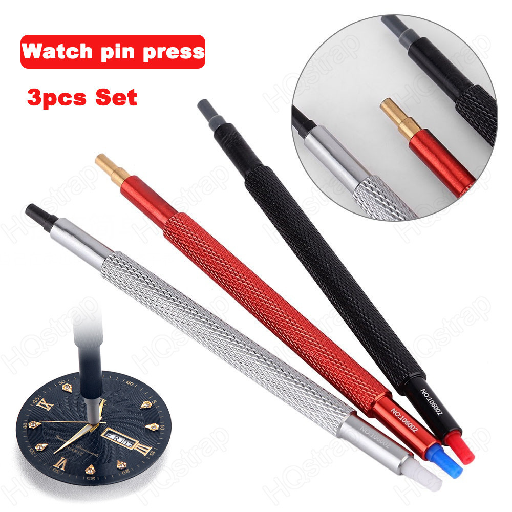 3pcs lot Watch Needle Pressing Device Repair Tool for Watchmaker Pressers Pusher Fitting Set Kit Wristwatch Repair Tools Accessories Shopee Singapore