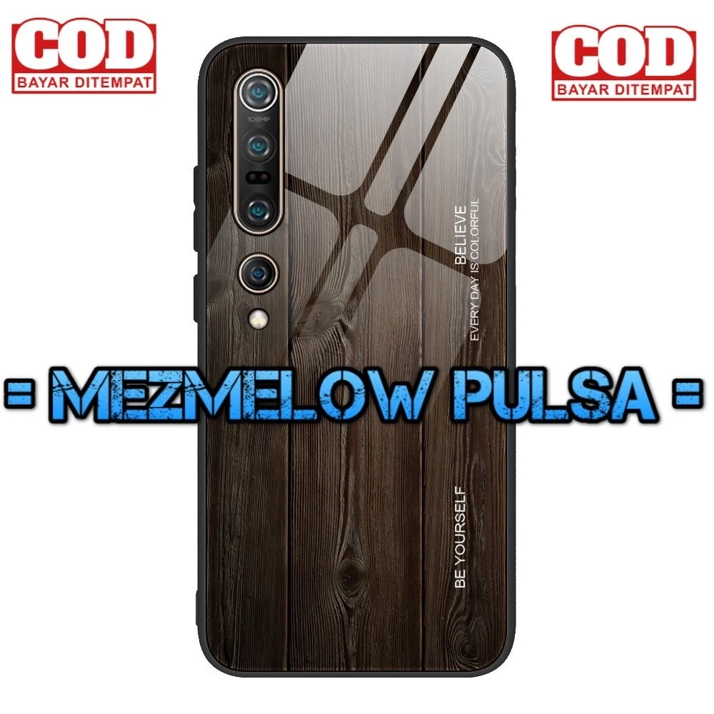 Casing Wood Grain Glass Motif Kayu Caseng Hard Case IPHONE 7 BIASA / IPHONE 8 BIASA - Gambar 4