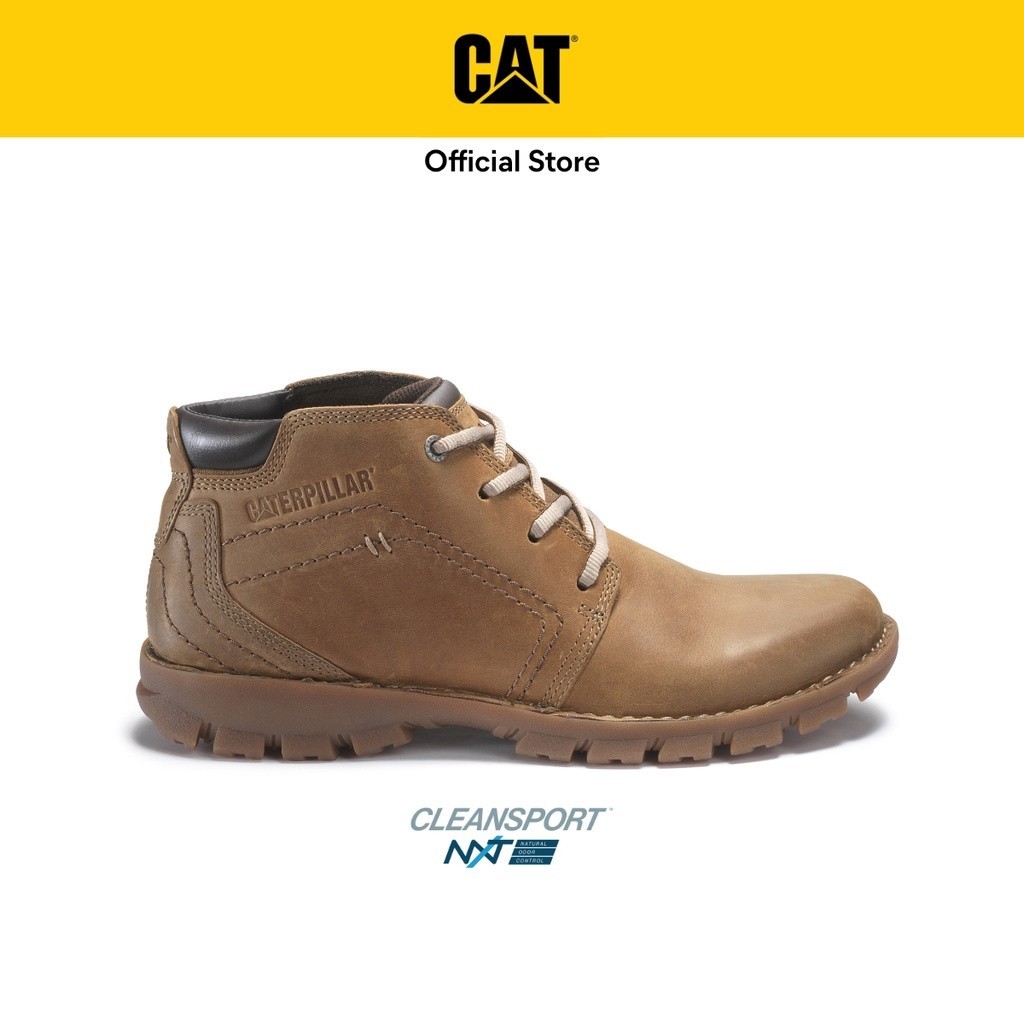 Caterpillar Men s Transform 2.0 Boots Dark Beige P722227 Lifestyle Shoes Shopee Singapore