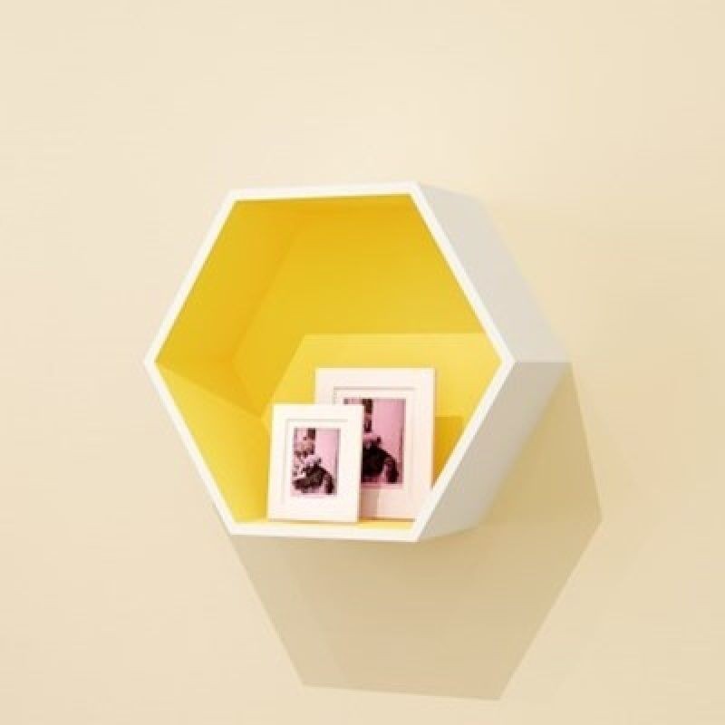 Living Room Paint Hexagonal Honeycomb Creative Simple Wall Lattice ...