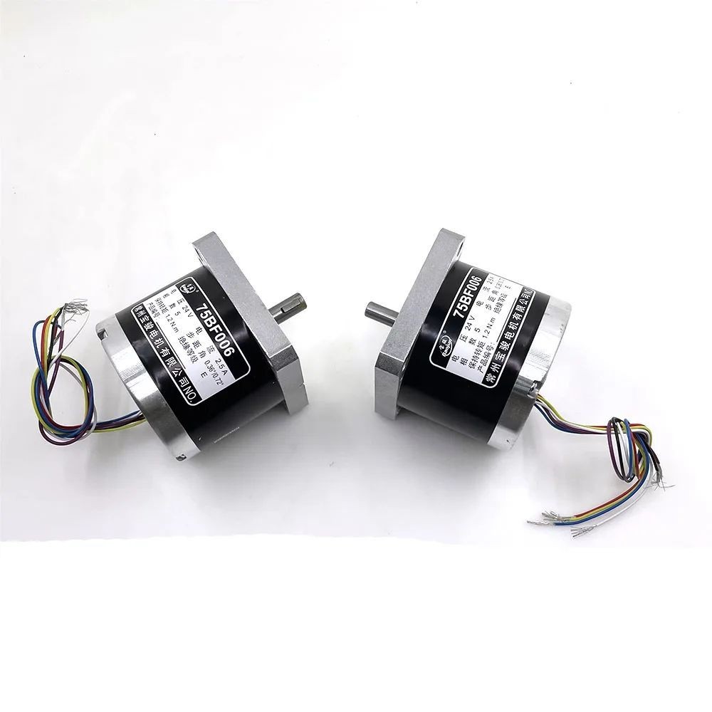 WEDM Parts Five Phase Stepping Motor 75BF006 with Flange 6 wires for ...