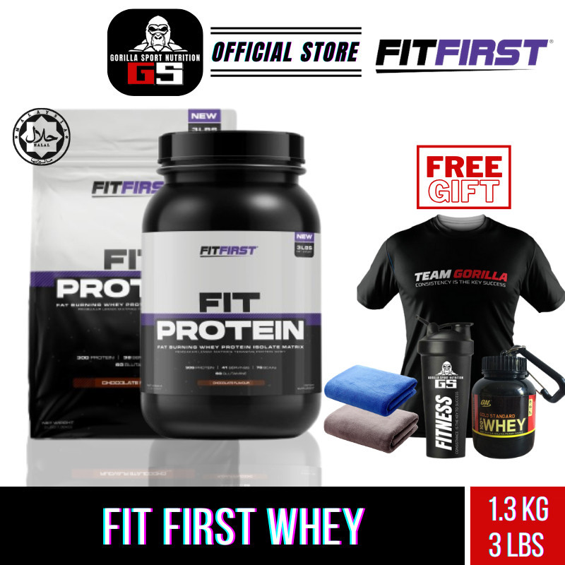 Fit First -FIT Protein Whey Protein Halal Isolate Protein With L ...