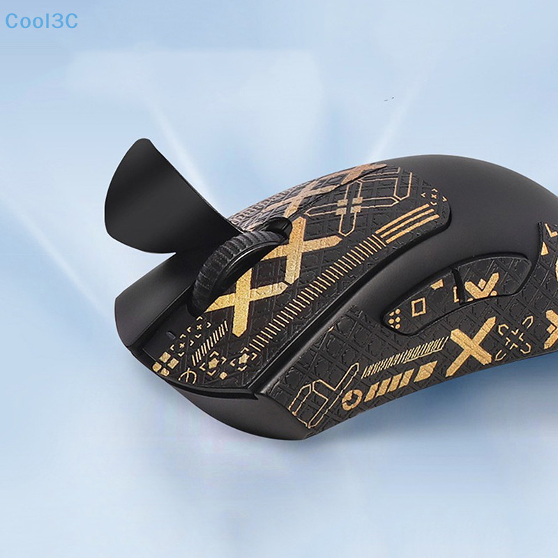 Cool3C Mouse Grip Tape Skate Handmade Sticker Non Slip Suck Sweat Mouse ...