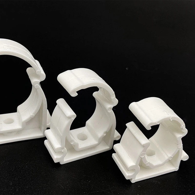 2Pcs Plastic PPR Clamp Fixing Clip Water Pipe and Tube Hose Support ...