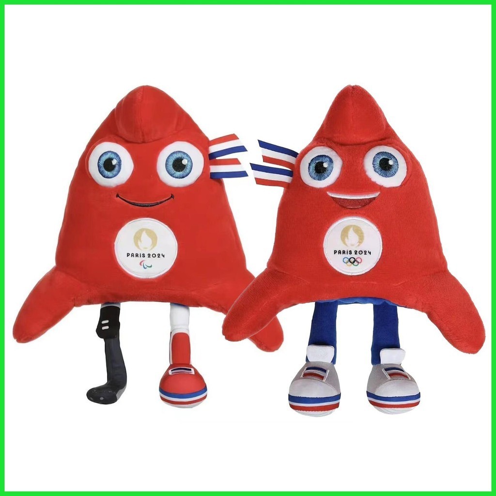 The Phryges Paris 2024 Olympic Mascot Plush Cartoon Kawaii Phrygian