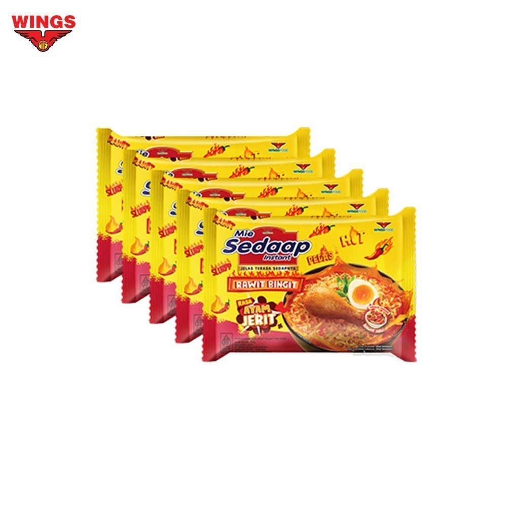 Sedaap Mie Instan Ayam Jerit 77 gr x5 - Gambar 3