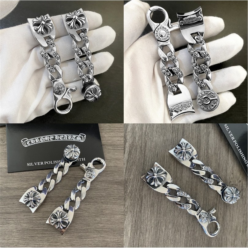 Chrome Hearts Watch Chain Lobster Clasp Design Strap 3 Pattern Designs Shopee Singapore