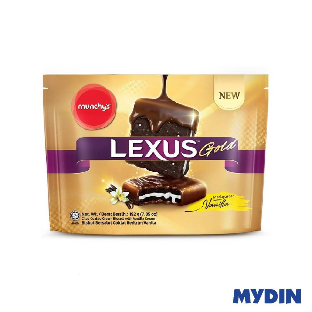 Munchy's Lexus Gold Chocolate Coated Madagascar Vanilla (192g) | Shopee ...