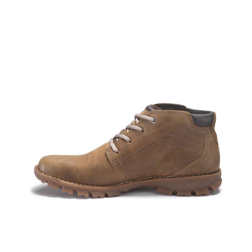 Caterpillar Men s Transform 2.0 Boot Dark Beige P722227 Shopee Singapore