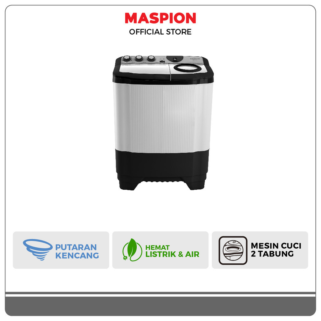 Maspion Mesin Cuci 2 Tabung 7 Kg MMC-9973 - Gambar 2