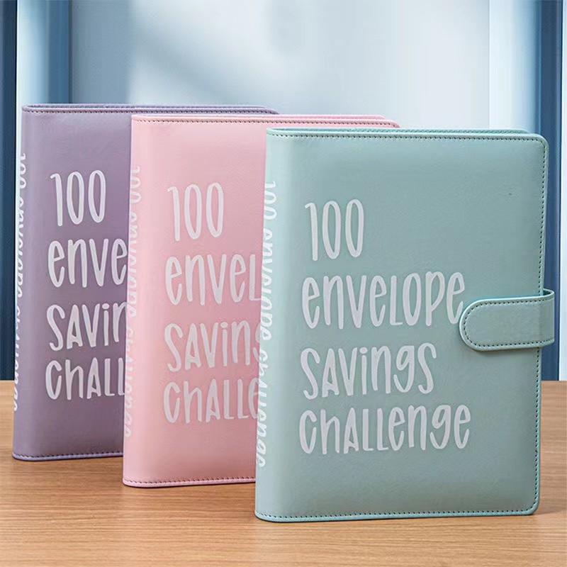 6 Hole A5 100 Envelope Challenge Binder Save Savings Challenges Loose ...