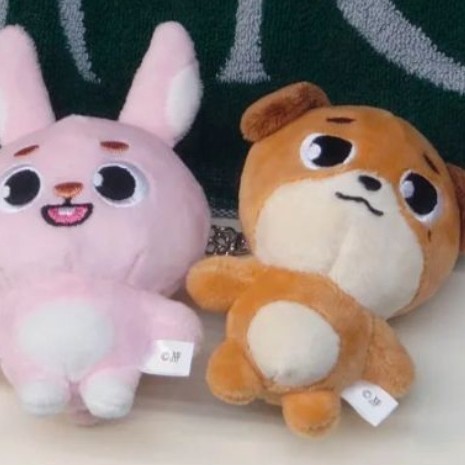 Kpop DAY6 DENIMALZ Plush Bag Keychain Doll Pendant Wonpil Sungjin