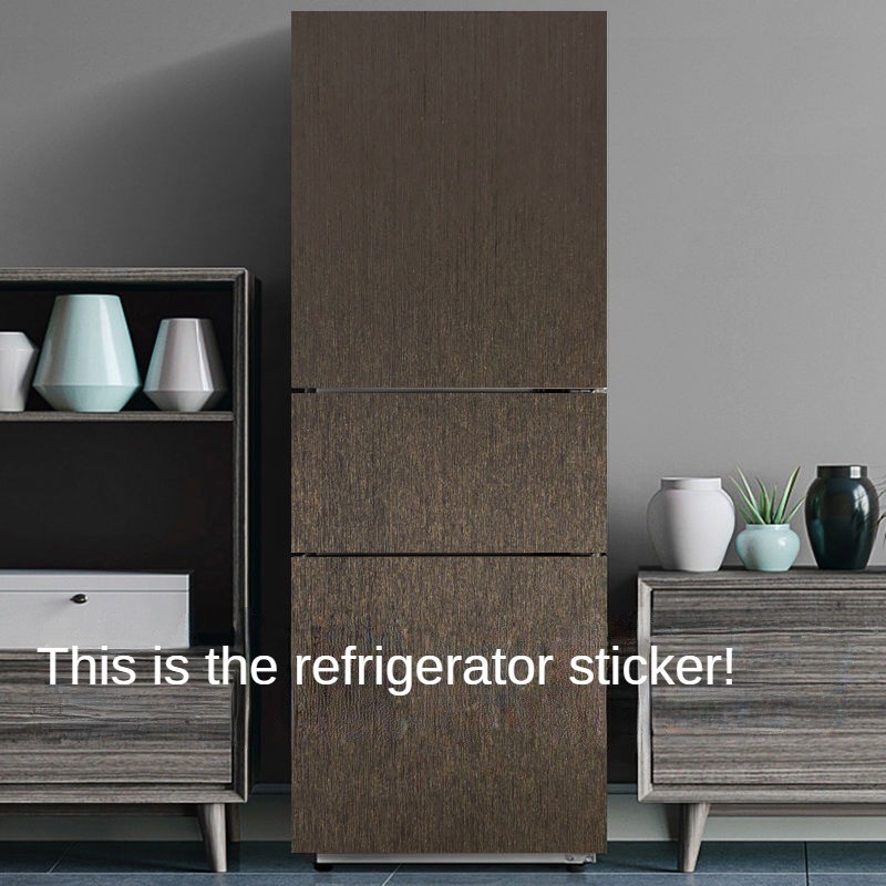 PVC refrigerator stickers full sticker self-adhesive kitchen cabinet ...