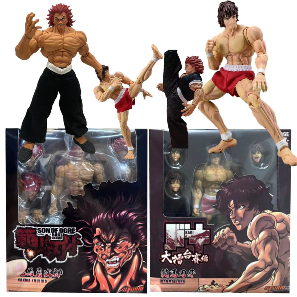 Action Figure Baki Hanma Yujiro Hanma ST 1/12 Storm Toy Dolls Anime ...