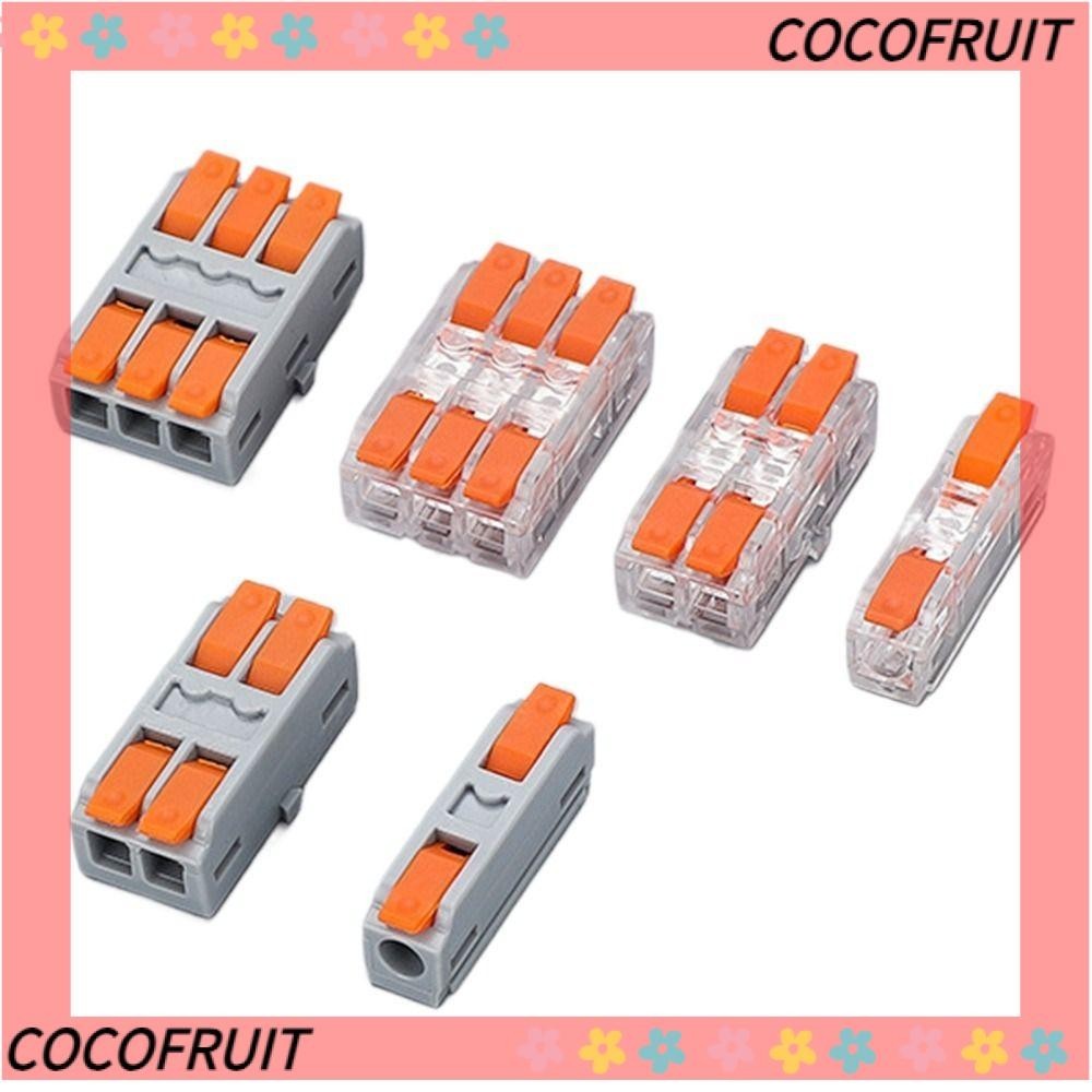 COCOFRUIT Quick Terminal Block, Universal Mini Wire Connector, Docking ...