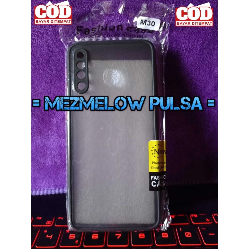 Case Hardcase Transparant Pelindung Kamera Casing SAMSUNG M30 BIASA - Gambar 3