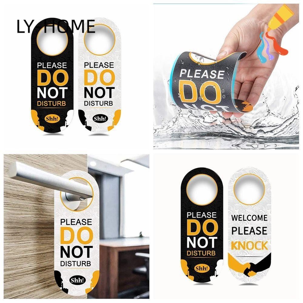 LY Door Sign, Double Sided Please Do Not Disturb Meeting Label, Design ...