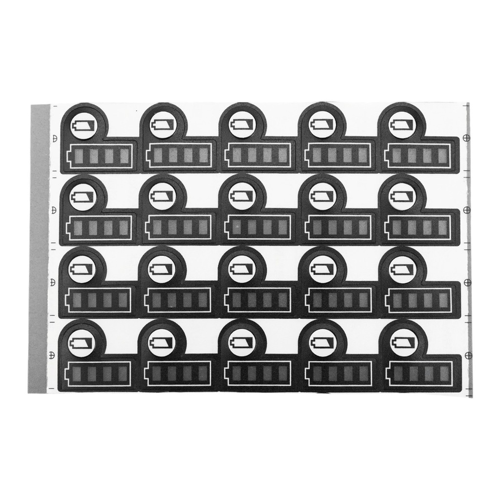 Easily Identify Your Battery Capacities with This Set of 20 Replacement ...