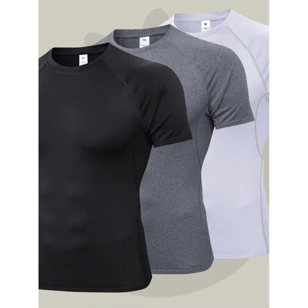 Brother Sent Men's Muscle Compression Shirt | Shopee Singapore