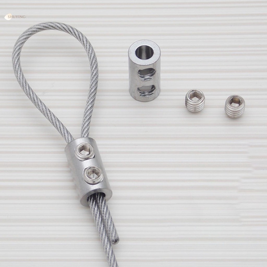 Dual Holes Combination Cable Lock Adjustable Cable Locker Carabiner ...