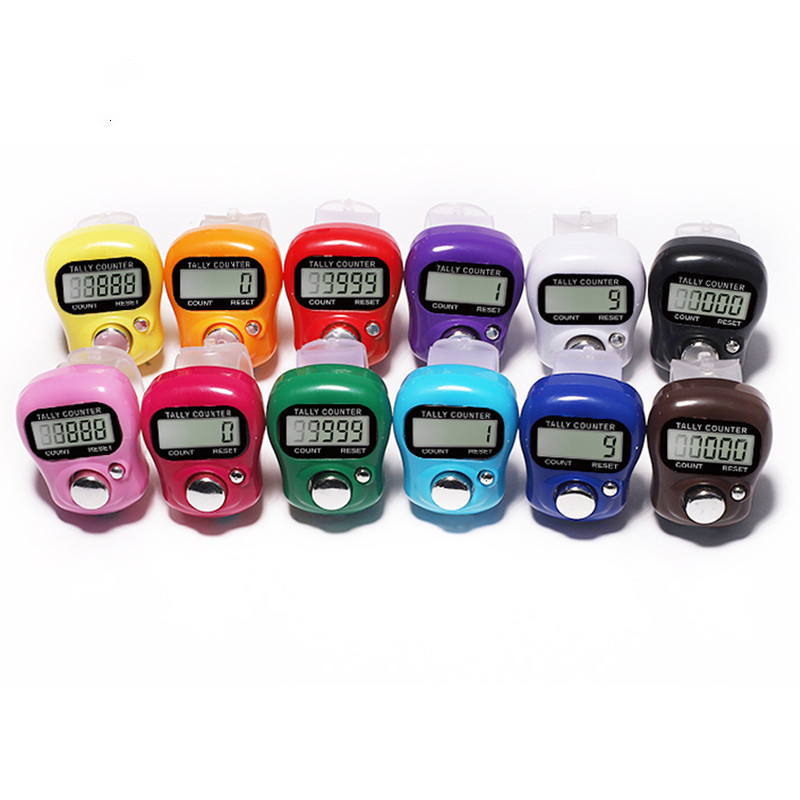 Finger counter, portable electronic counter, manual button counter ...