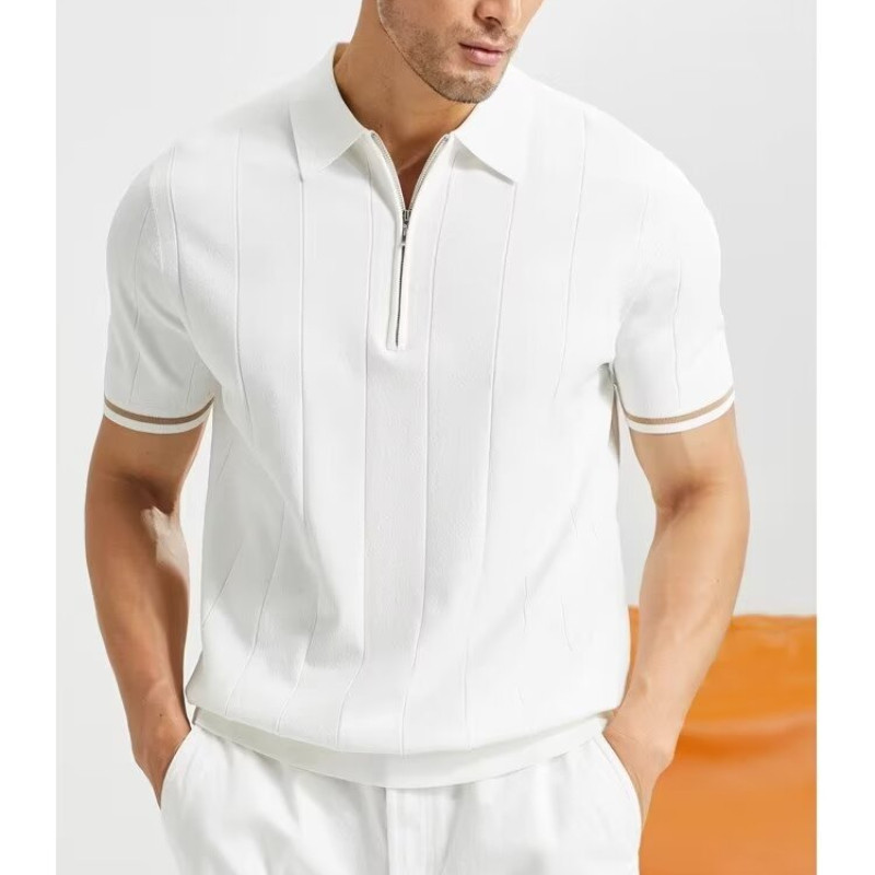 KORION POLO MEN WHITE ASPARAGUS