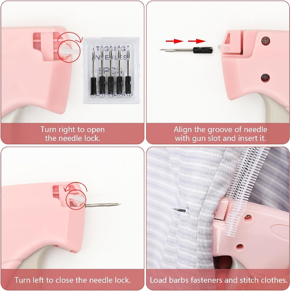 Stitchy Quick Kleding Fixer, Micro Stitch Gun voor