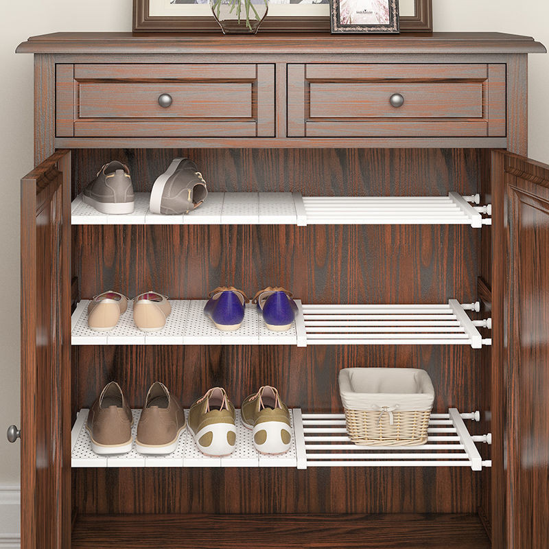 Cabinet Assembly Tractable Wardrobe Partition Layered Storage Rack ...