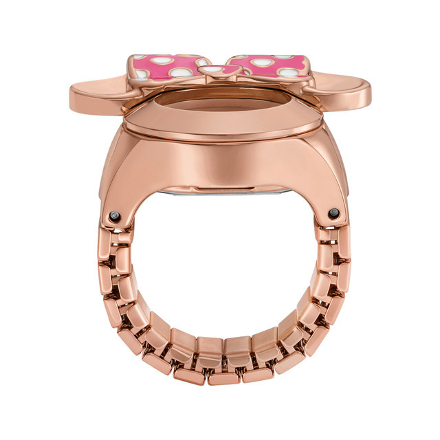 Rose gold minnie mouse watch sales