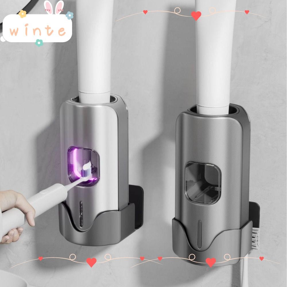 WINTE Toothpaste Dispenser, Smart Wall Mounted Toothpaste Squeezer ...