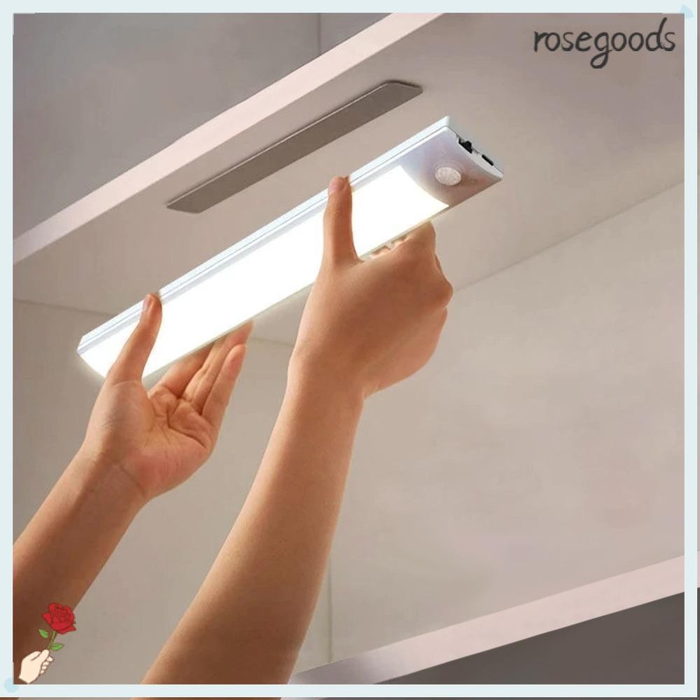 ROSEGOODS1 Strip USB Light Bar, PIR Wireless LED Night Light, Practical ...