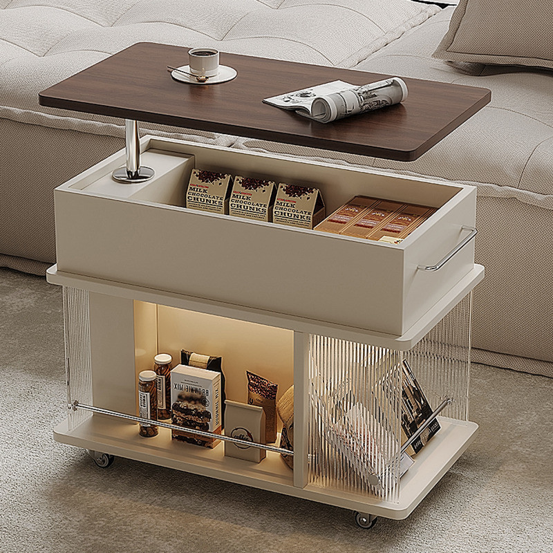 JET 2024 New Solid Wood Coffee Table, Living Room Household Activities ...