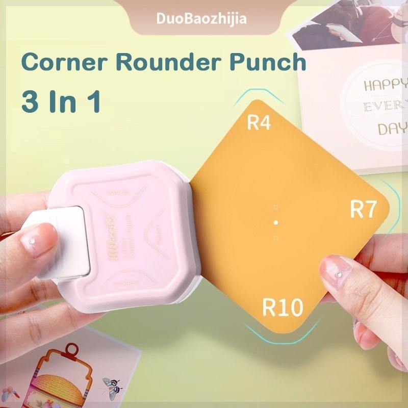 3-in-1 Corner Rounder Round Angle Cutting Tool for Cut Paper Book and ...