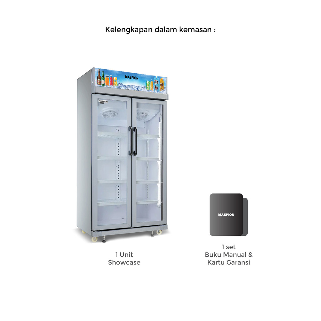 Maspion Lemari Pendingin Showcase 880 Liter MSI-1007 - Gambar 4