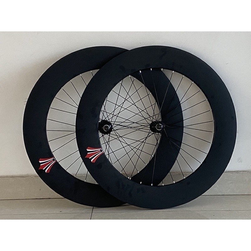 Fixie-- 700c aluminum rim 40/70mm/90mm (1set front and rear) | Shopee ...