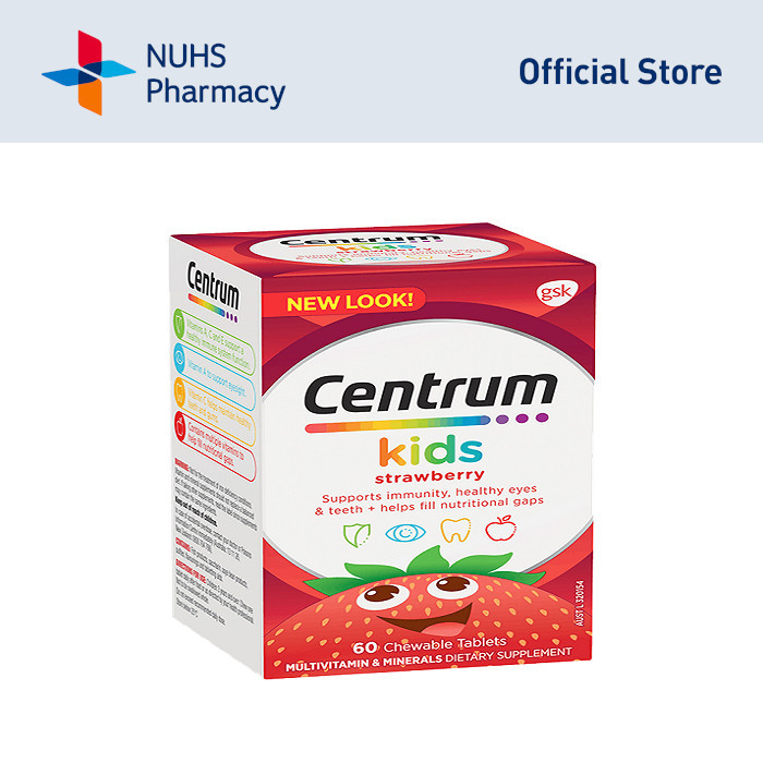 Centrum Kids Chewable 60s [NUHS Pharmacy] | Shopee Singapore