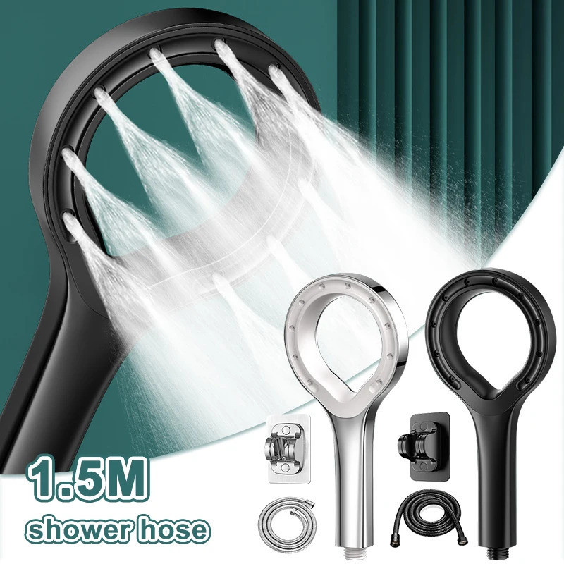 High Pressure Handheld Shower Head Powerful Shower Spray Sets Home ...