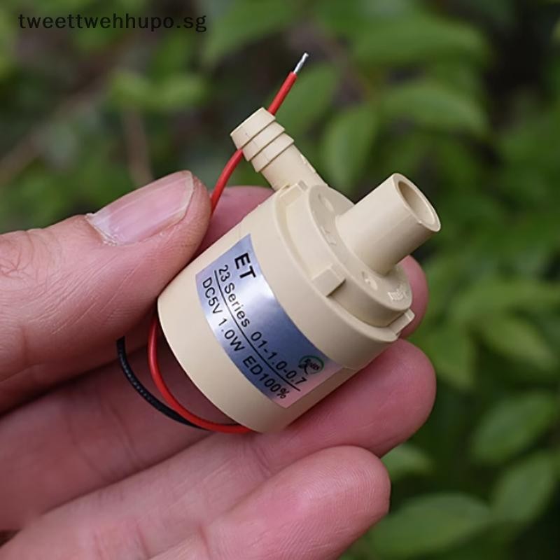 ET 23 Series DC 5V 6V Mini Brushless Water Pump Submersible Centrifugal Impeller Circulating Water Pump DIY C