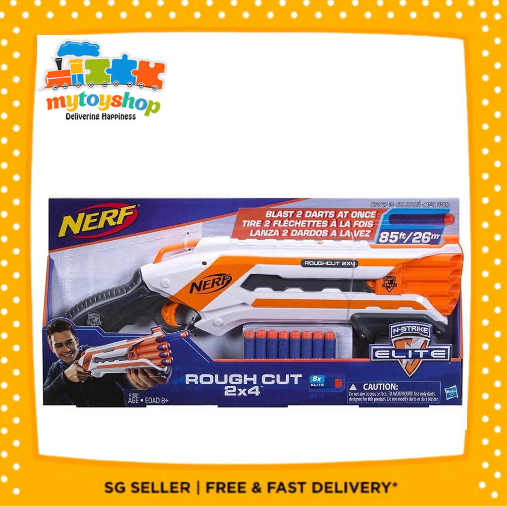 NERF N-Strike Elite BattleCamo Rough Cut 2x4 Blaster