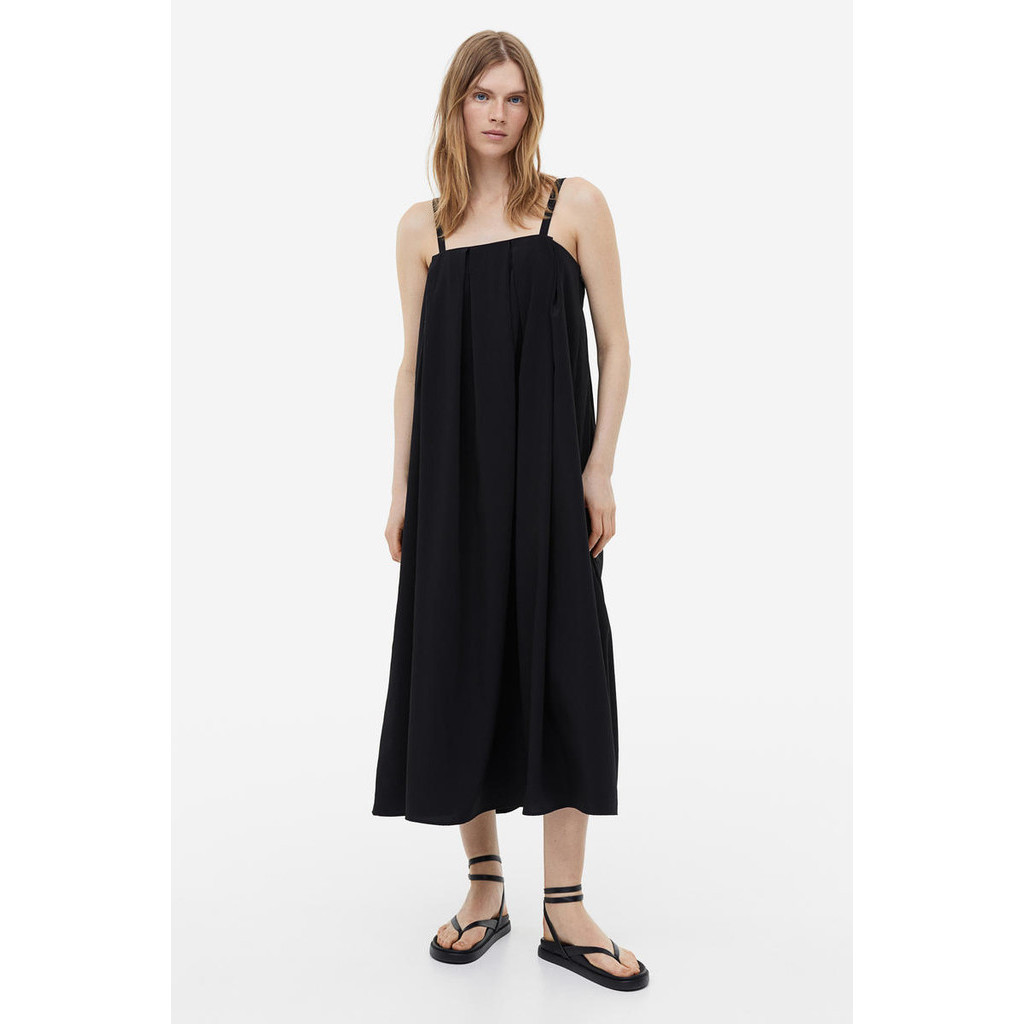 H&M - Pleated dress (Women) | Shopee Singapore