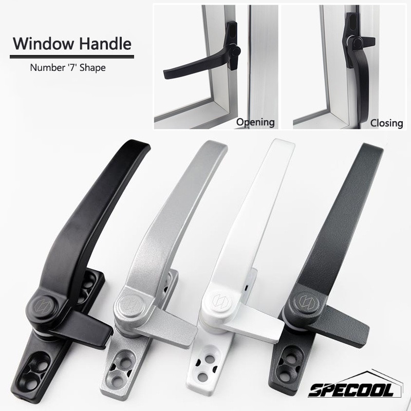 Specool® Window Handle Lever Casement Locking Handle Aluminum Alloy ...