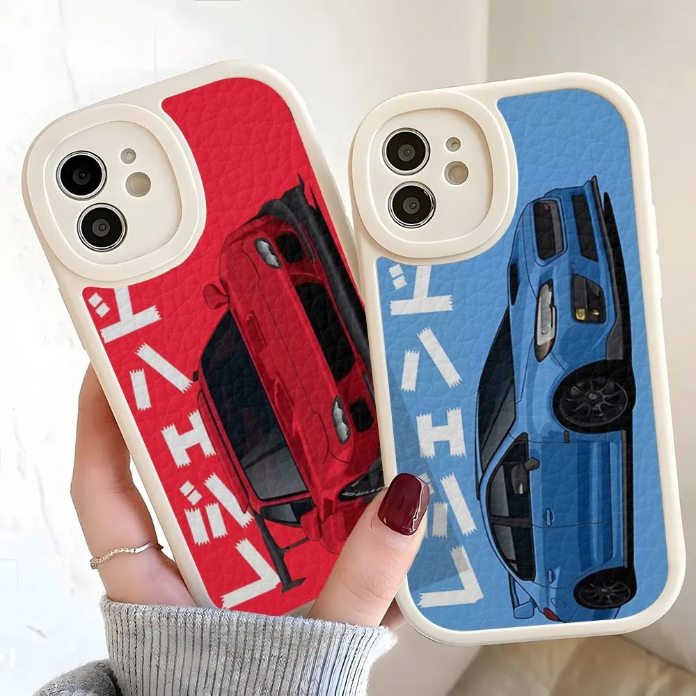 JDM Tokyo Drift Sports Car Phone Case For Iphone 15 Pro Max 14 11 13 12