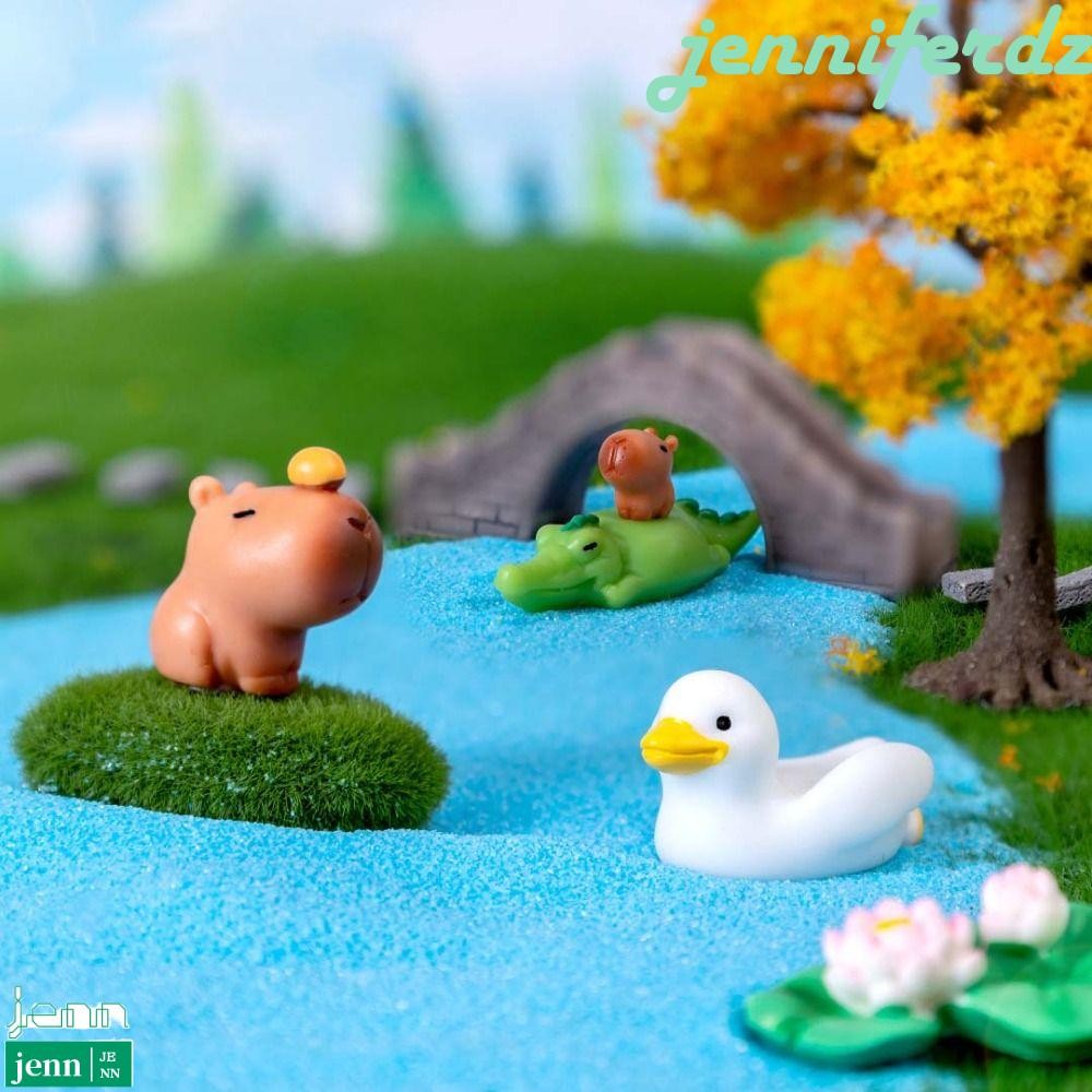 JENNIFERDZ Capybara Figure Toys, Animals Capibara Figure Simulation ...