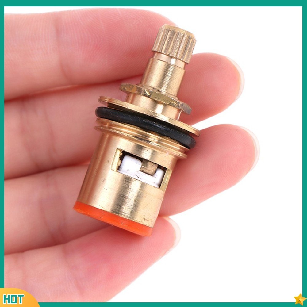 [ANSOUL] 1/2inch 20 Teeth Ceramic Tap Cartridge Disc Quarter Turn Valve ...