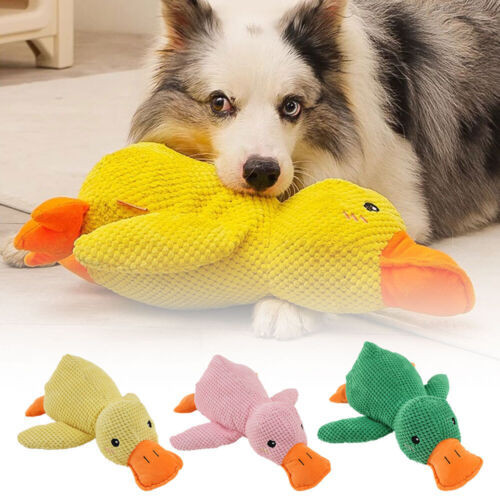 Stuffed duck toy for dog new arrivals